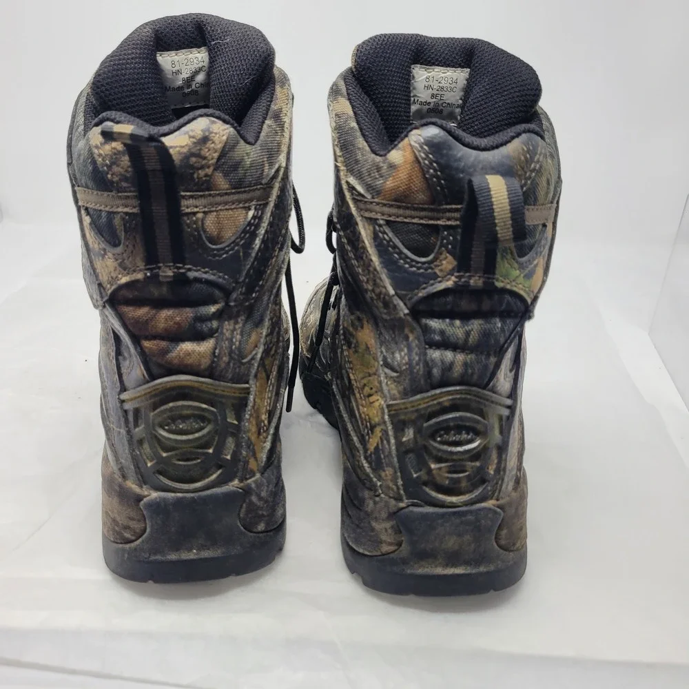 Cabelas Speed Hunter‎ Dry-Plus Camo Hunting Boots Mens 8EE Wide Waterproof